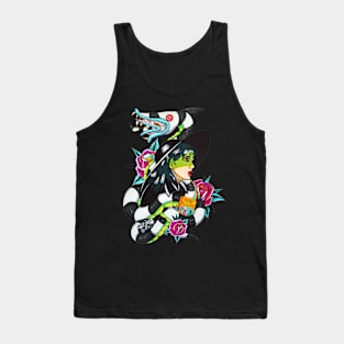 Strange and Unusual - Goth Tattoo Art Tank Top